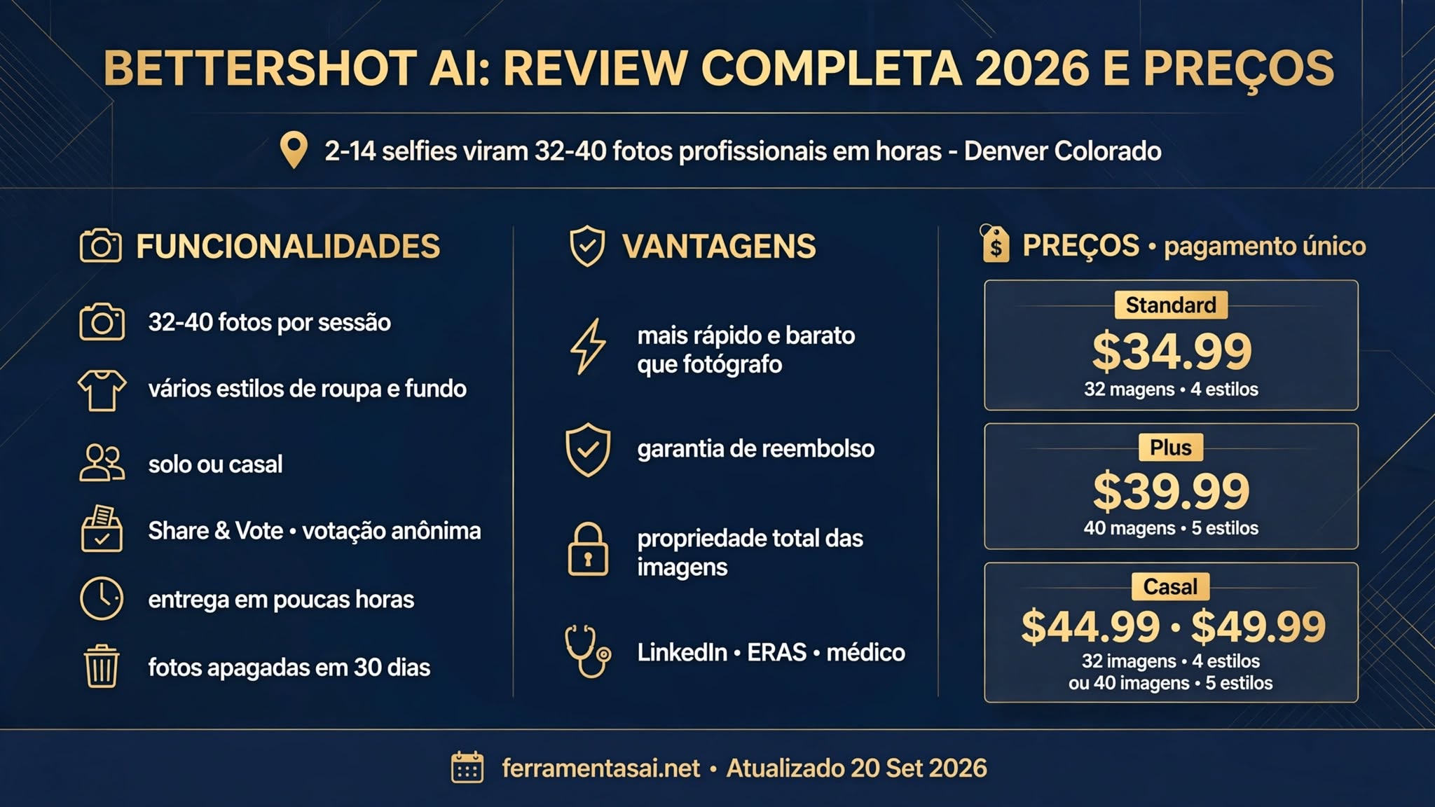 BetterShot AI: Review Completa 2026 e Preços
