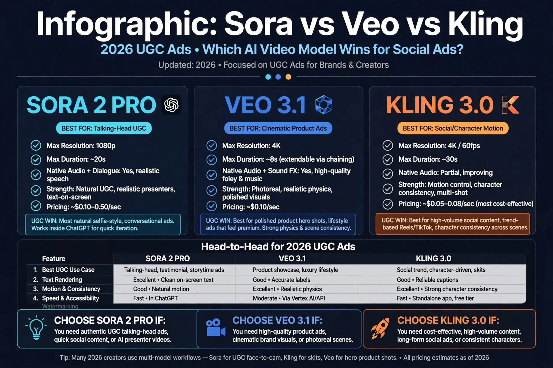 Veo vs Kling AI: o Que Usar Depois do Sora 2 em Anúncios UGC